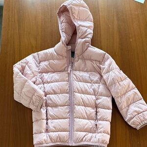 Eddie Bauer Blush Hooded Puffer Jacket